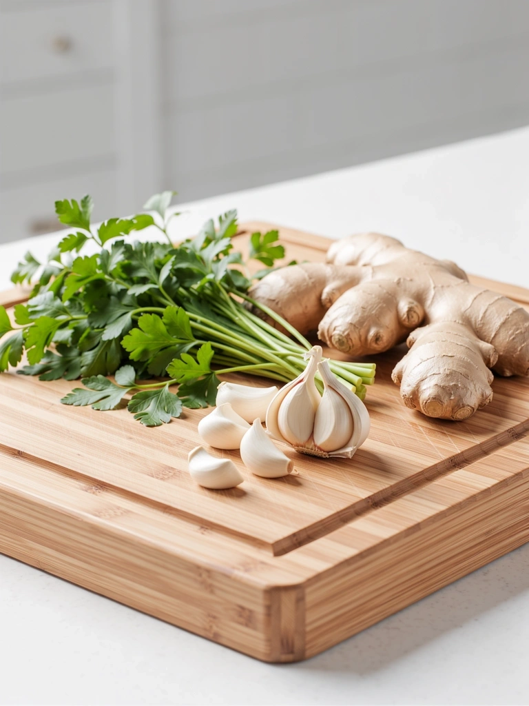 Fresh ingredients for our diet menu with delivery